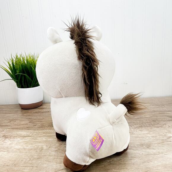 Honeymaru Plush Horse Animal Stuffed Animal 10" Mochi Pony Honey Maru - Picture 5 of 11
